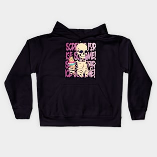 Scream for ice scream Kids Hoodie